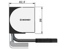 PRISMA Steckdoseneinheit weiss 3x Typ 13 1x Leer