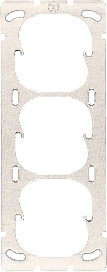 Plaque de fixation ta.3x1 EdizioDue