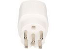 spina tipo 15 a 5 poli bianco