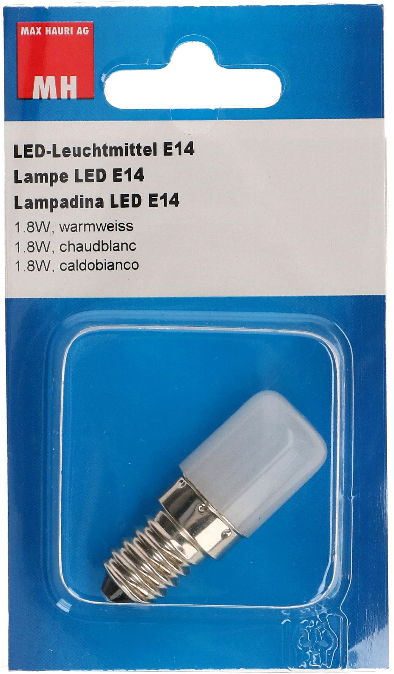 LED-Kühlschranklampe E14 1.8W - MAX HAURI AG