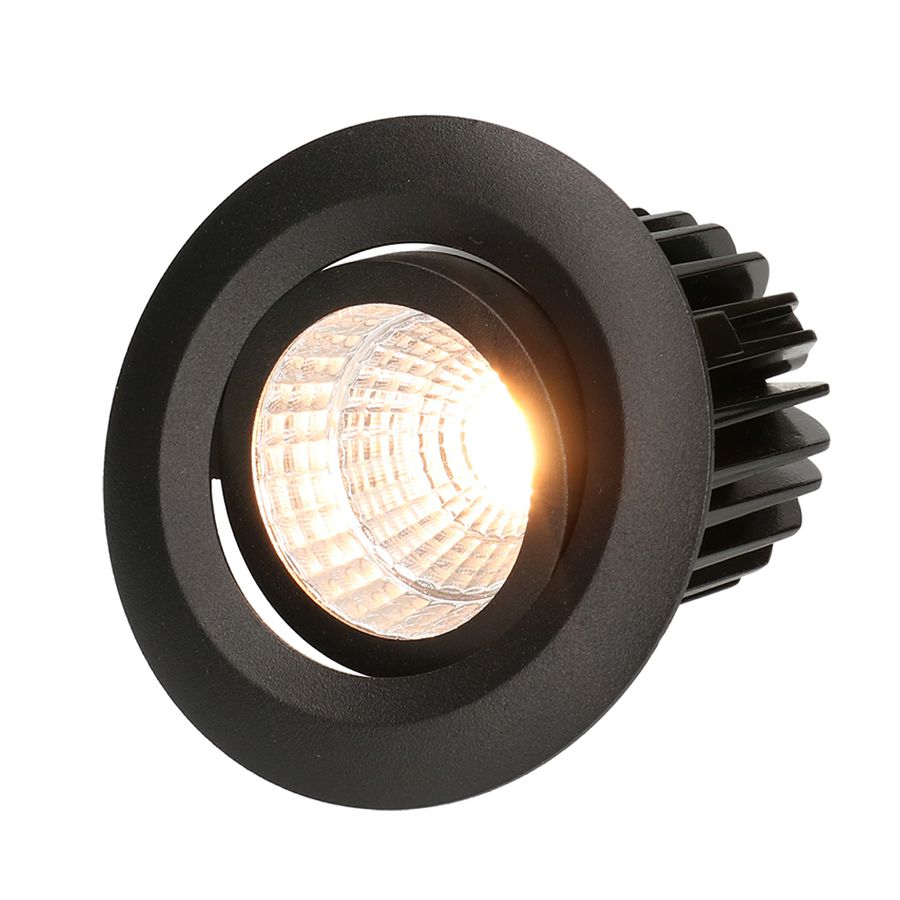 spot encastré à LED MOVE DALI noir mat 3000K 960lm 38°