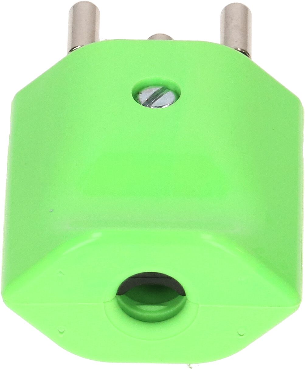 Stecker Typ 12 3-polig grün