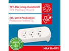 multi adaptateur ADAPT 3x type 13 blanc rotatif Green+Fair