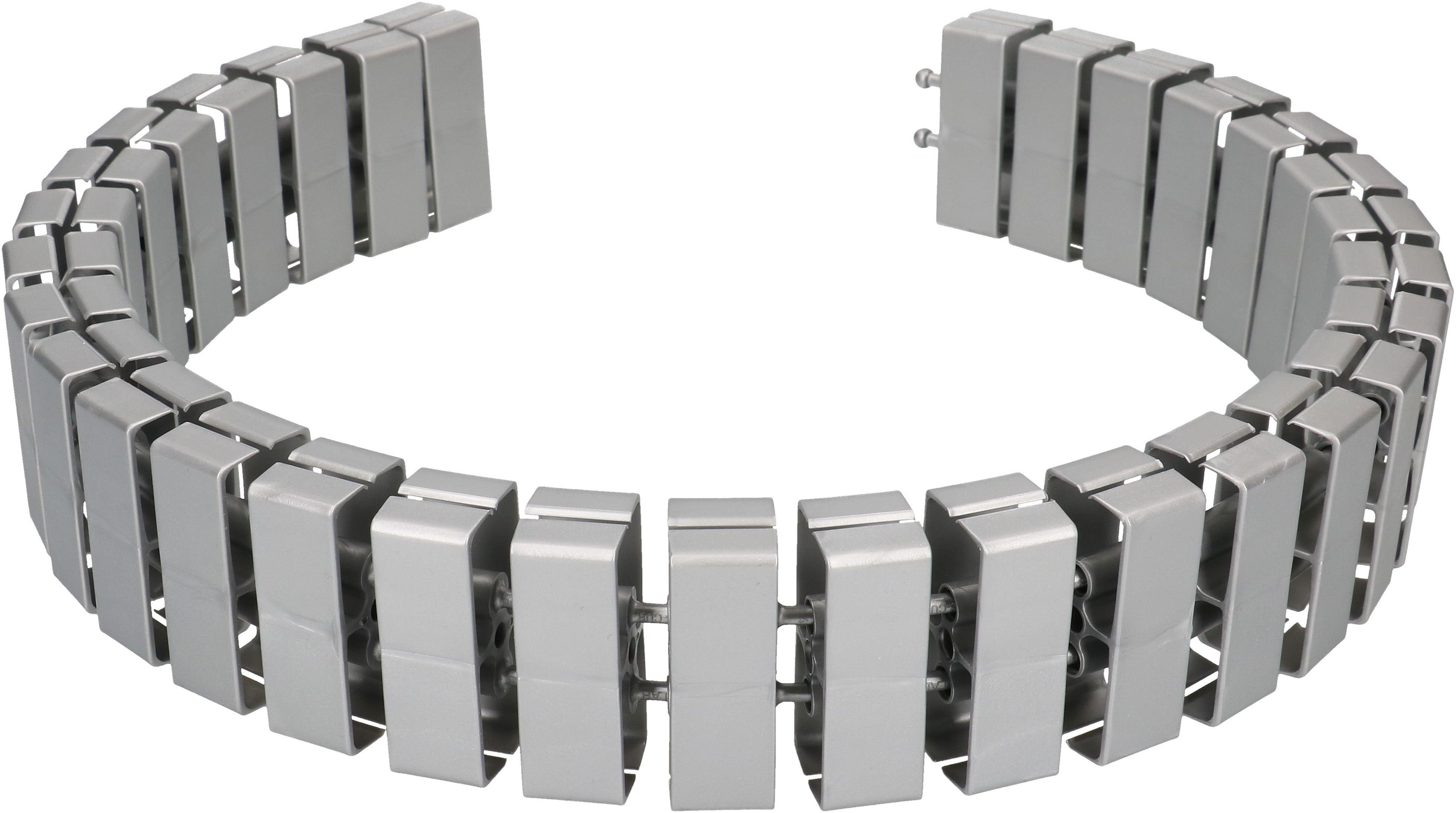 Kabelschlange Cube Silber