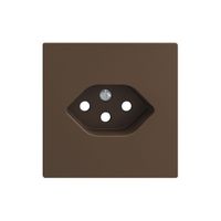 presa 1x tipo 13 placca frontale EdizioDue coffee