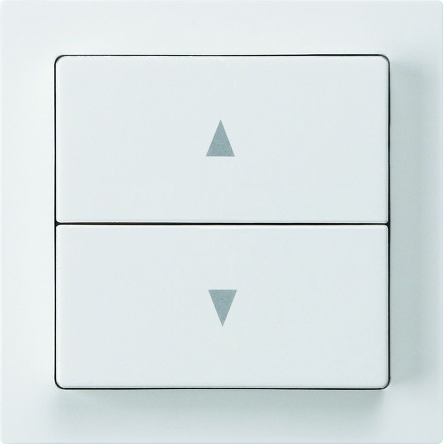 interruttore tapparelle apparecchio+placca frontale Kallysto bi