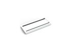 Abdeckung EXIT Duo plus 135x320x26mm, weiss