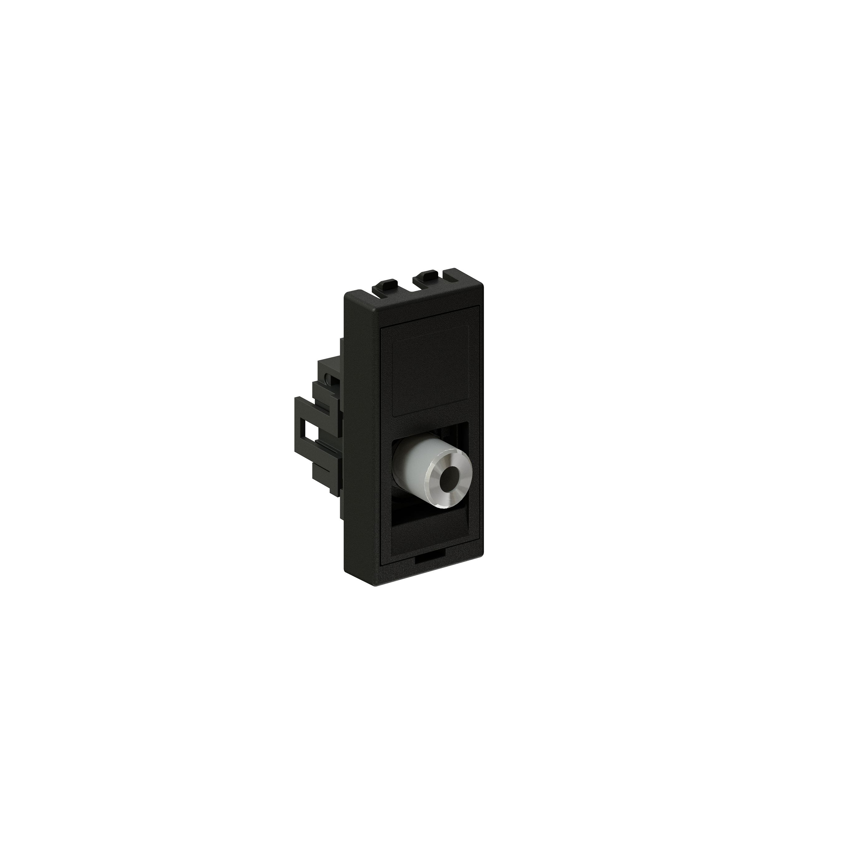 accessoire multimédia 45x22.5 anthracite 1x stéréo mini-jack 3.5