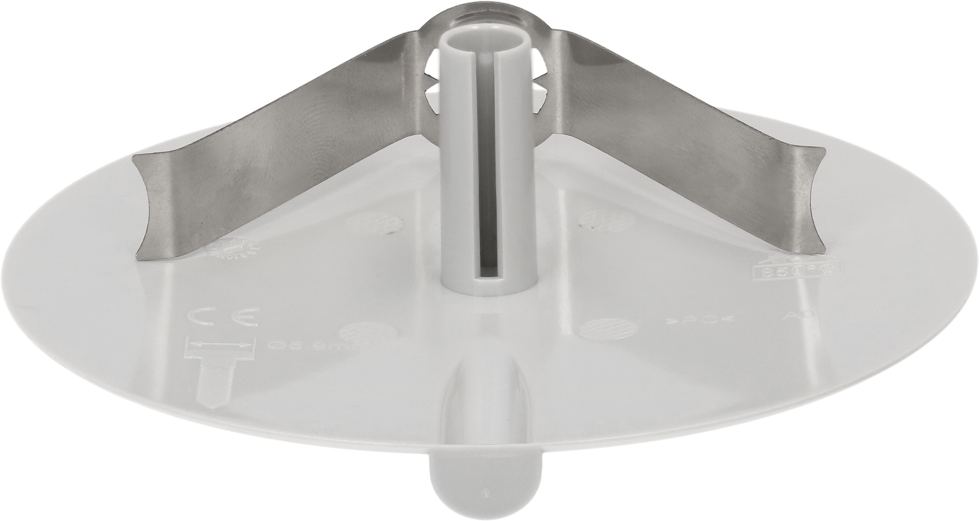 Ceiling cover with flat cable enty light grey