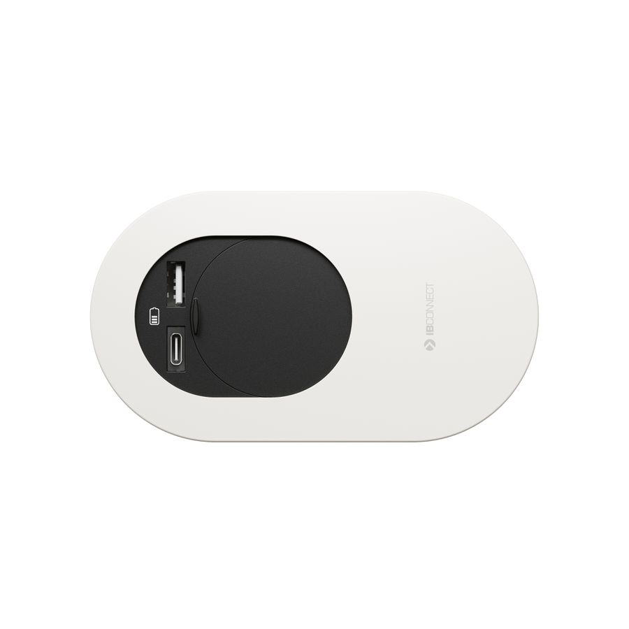 ORBIT bloc multiprise blanc 1x type 13 1x USB-A/C