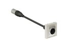 accessori multimediali 45x45 bianco 1x XLR 3 poli