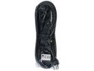 Steckdosenleiste Swiss Line 7x Typ 13 schwarz Magnet 5m