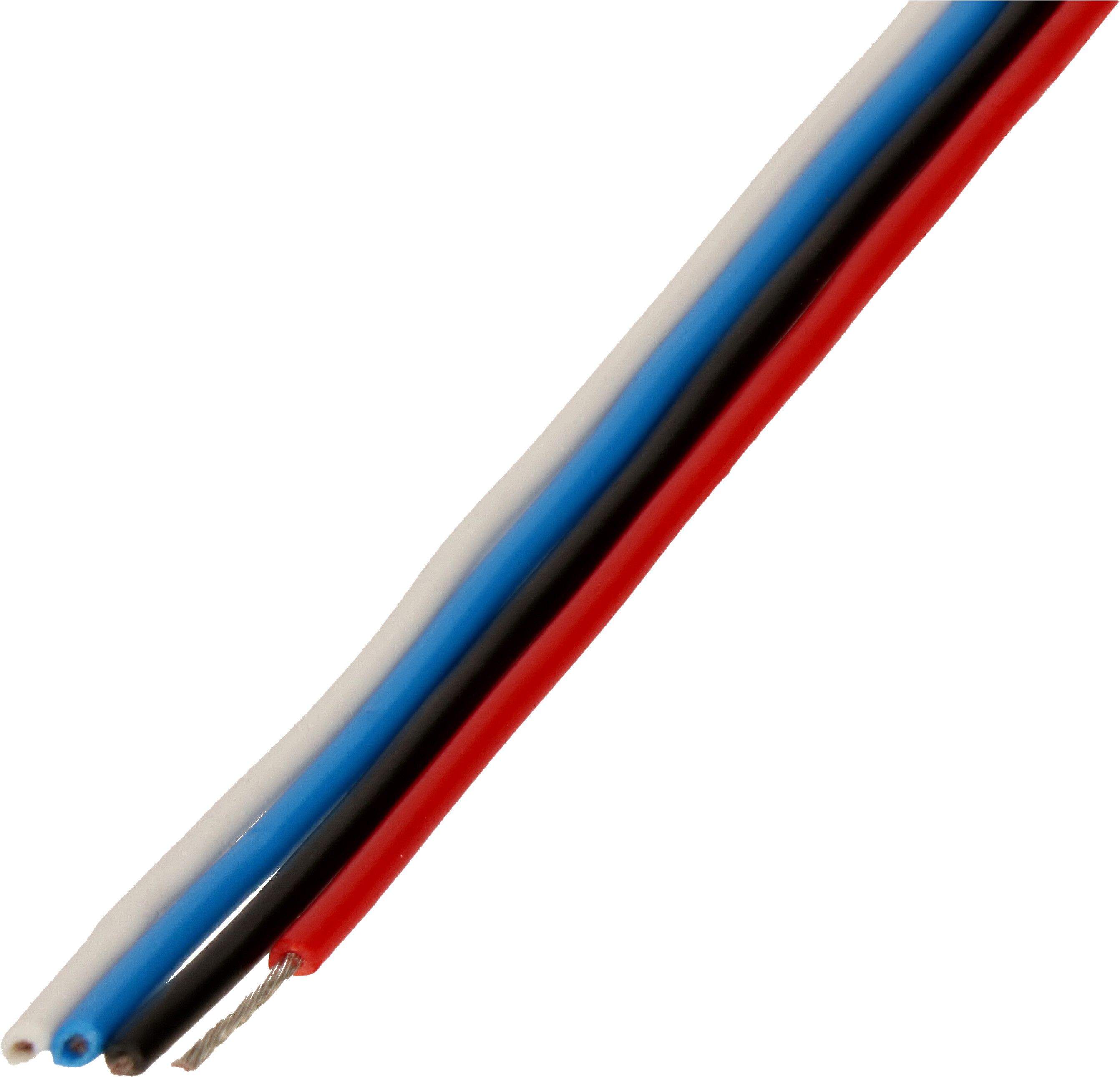 0,15€/m) 100m Litze Set 0,14mm², Kupfer-Schalt-Litze, 10 Farben Kabel à 10m  NEU