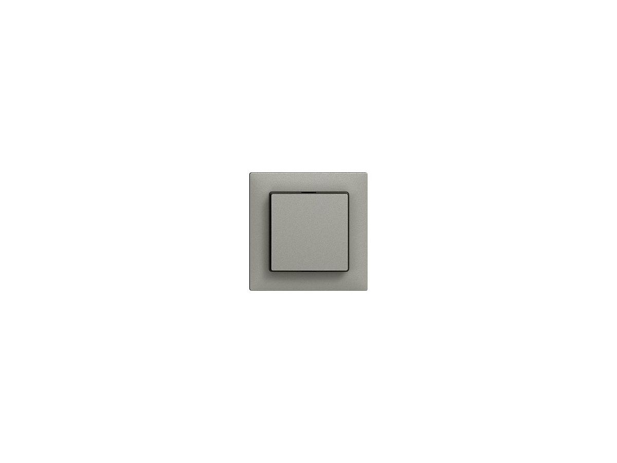 interruttore/pulsante placca frontale EdizioDue grigio scuro - MAX HAURI AG