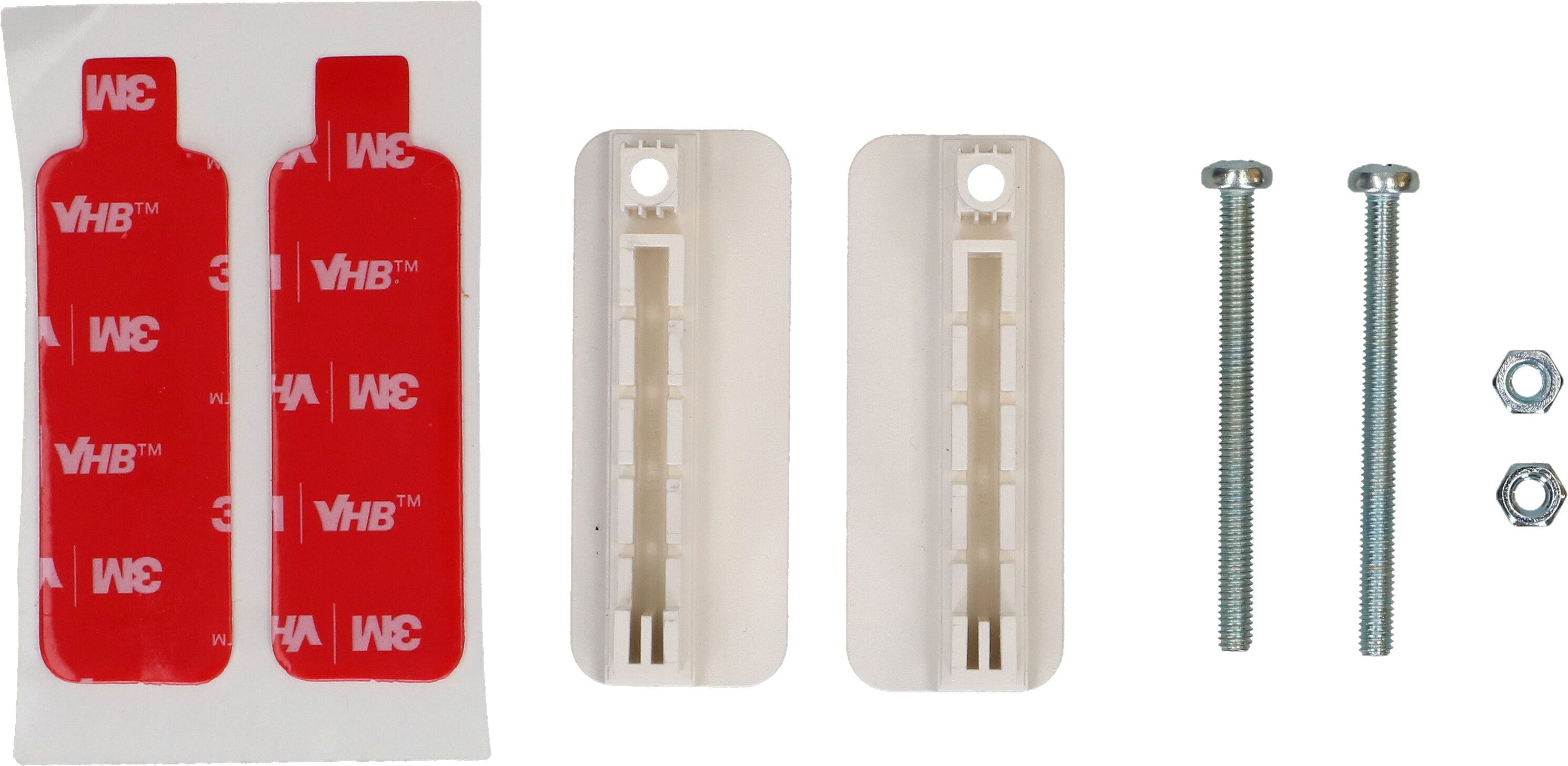 SUPRA Befestigungsset zum Kleben weiss