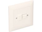 Telefon/Netzwerk 1xT+T83 1xRJ45 Kat. 5e UP EdizioDue weiss
