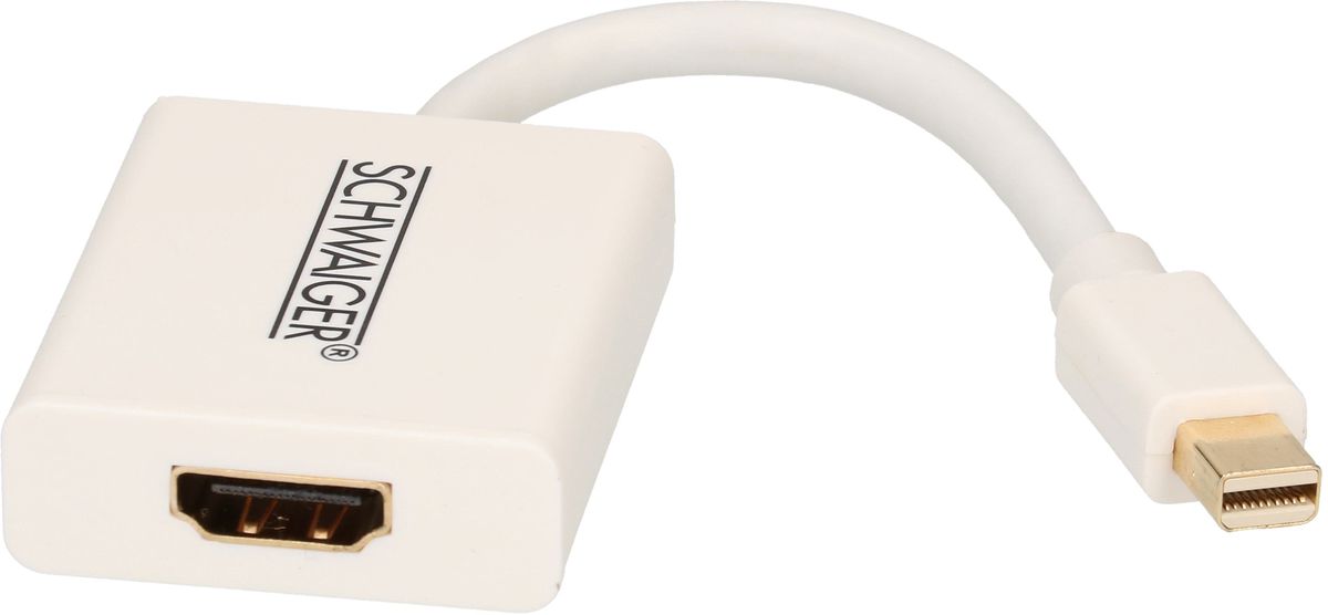 Adaptateur Mini DisplayPort blanc