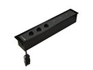 CUBOBOX presa multipla nero 3x tipo 13 3x USB-C Charger 36W