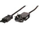 câble de racc. TD H05VV-F3G1.0 3m int. type 12 clip-clap / AC 166
