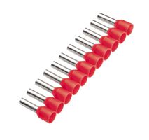 Isolierte Aderendhülse Bandware 1.0mm² x 8mm rot