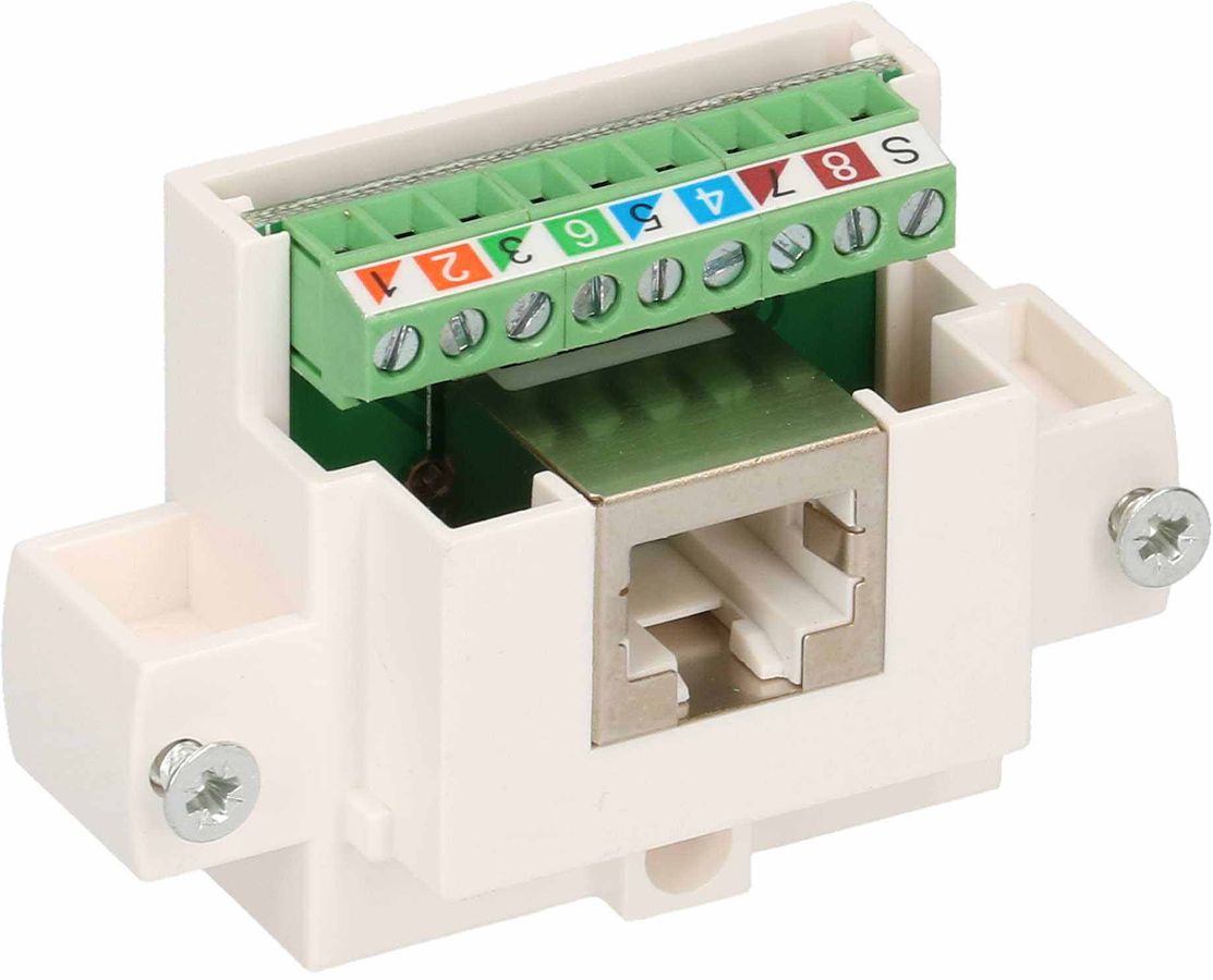 Steckdose 1x RJ45 Kat.5e 8-polig Einsatz
