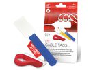 LTC Cable Tags fascette con etichetta assortite / 30 pezzi