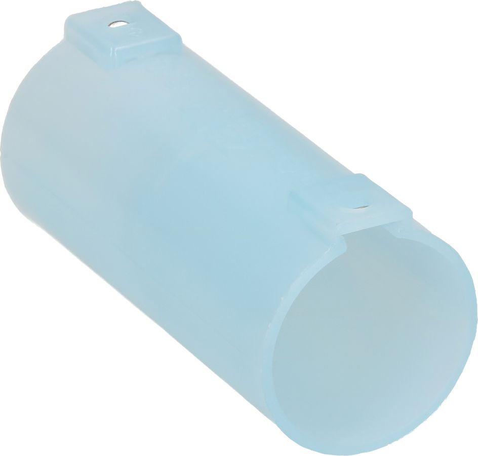 manchon de raccordement M32 bleu transparent 3 pièces