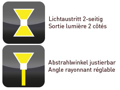 LED-Wandleuchte BOX matt weiss,