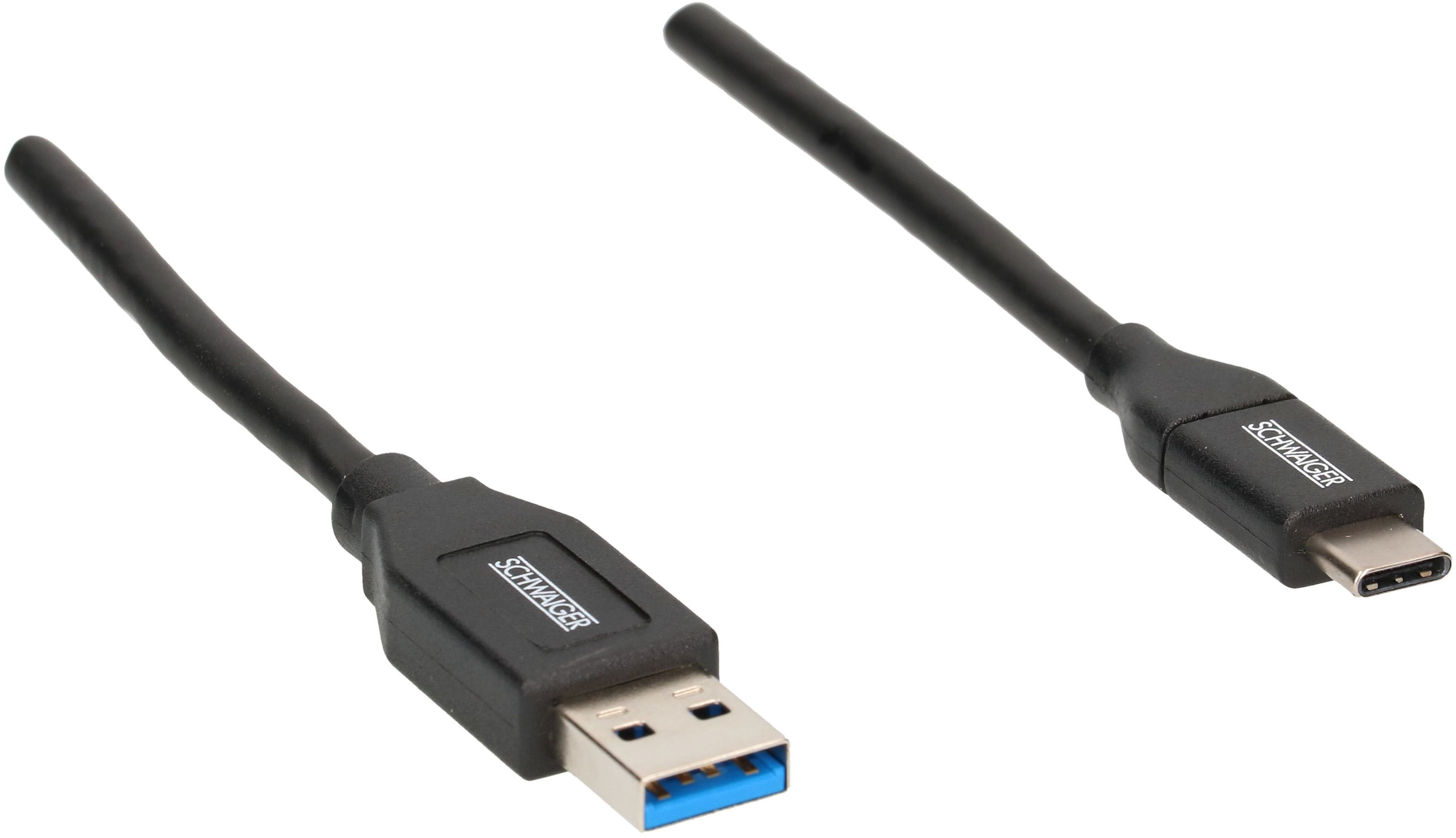 USB 3.1 Adapterkabel 1m schwarz