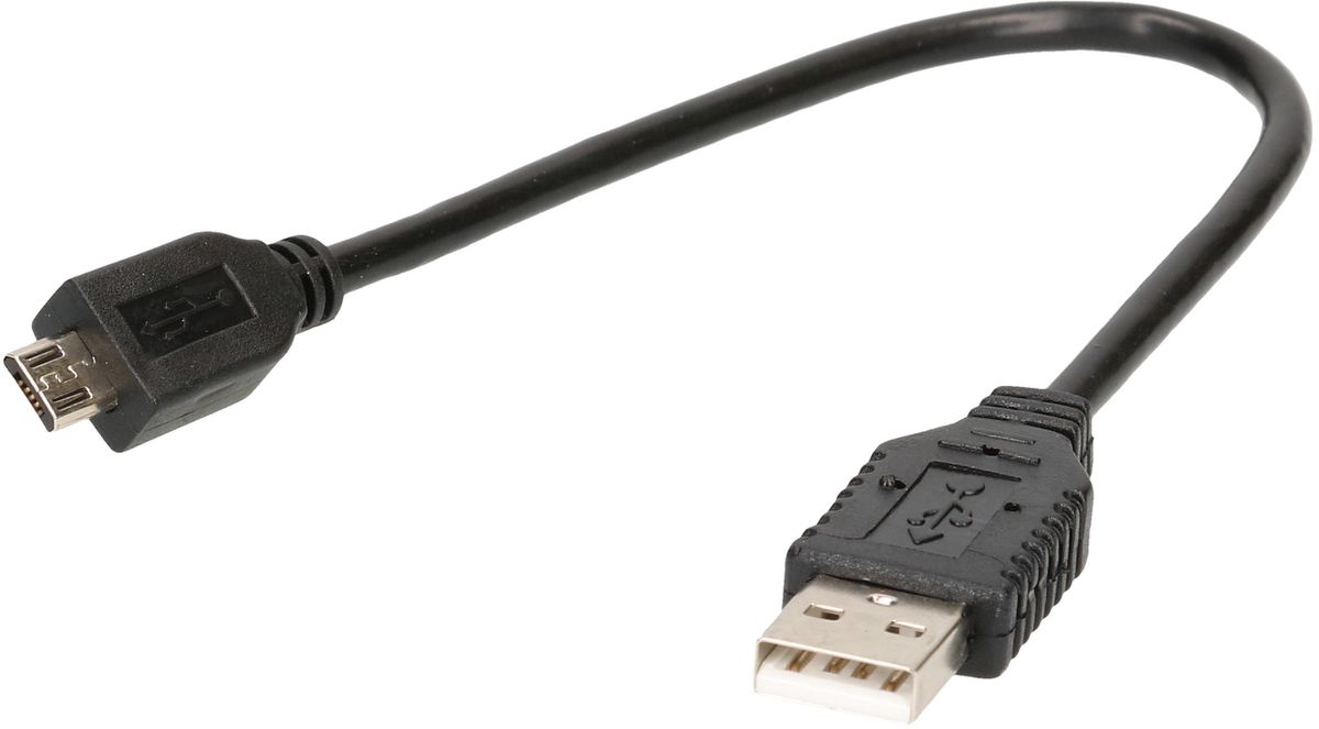 USB-Kabel 0.15m schwarz