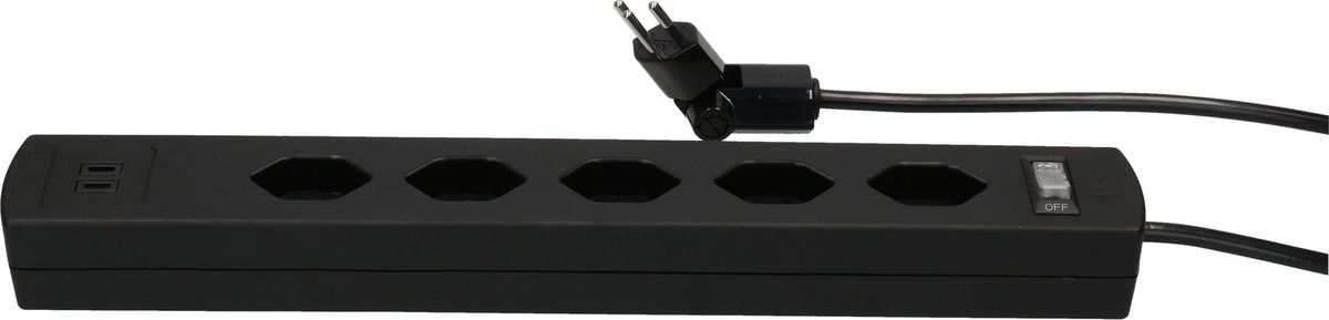 multip. Safety Line 5x type 13 90° nr interr. USB aim. 2m cli.