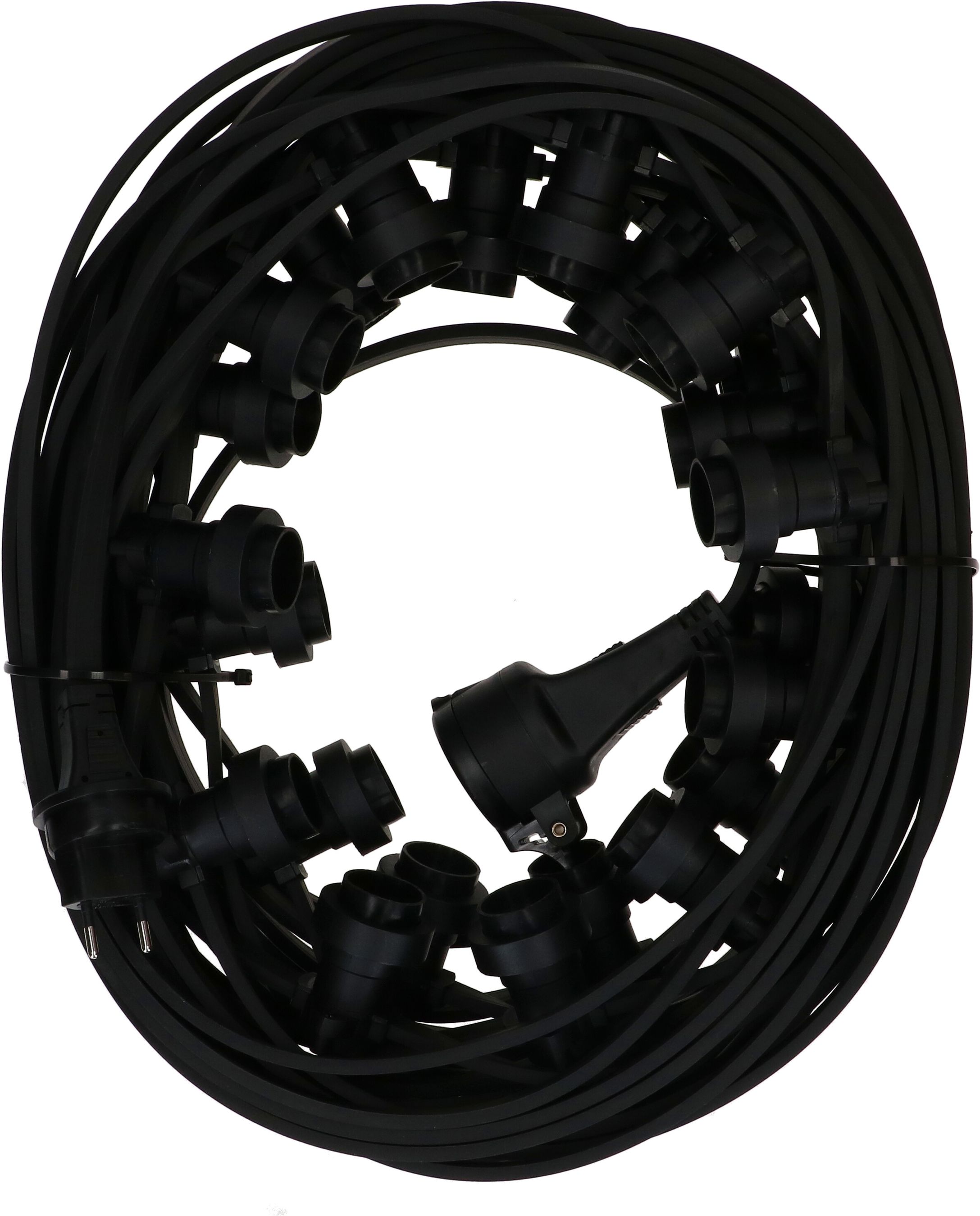 fata luci outdoor 25x E27 ILLU5X13 L=26.5m tipo 11 IP55