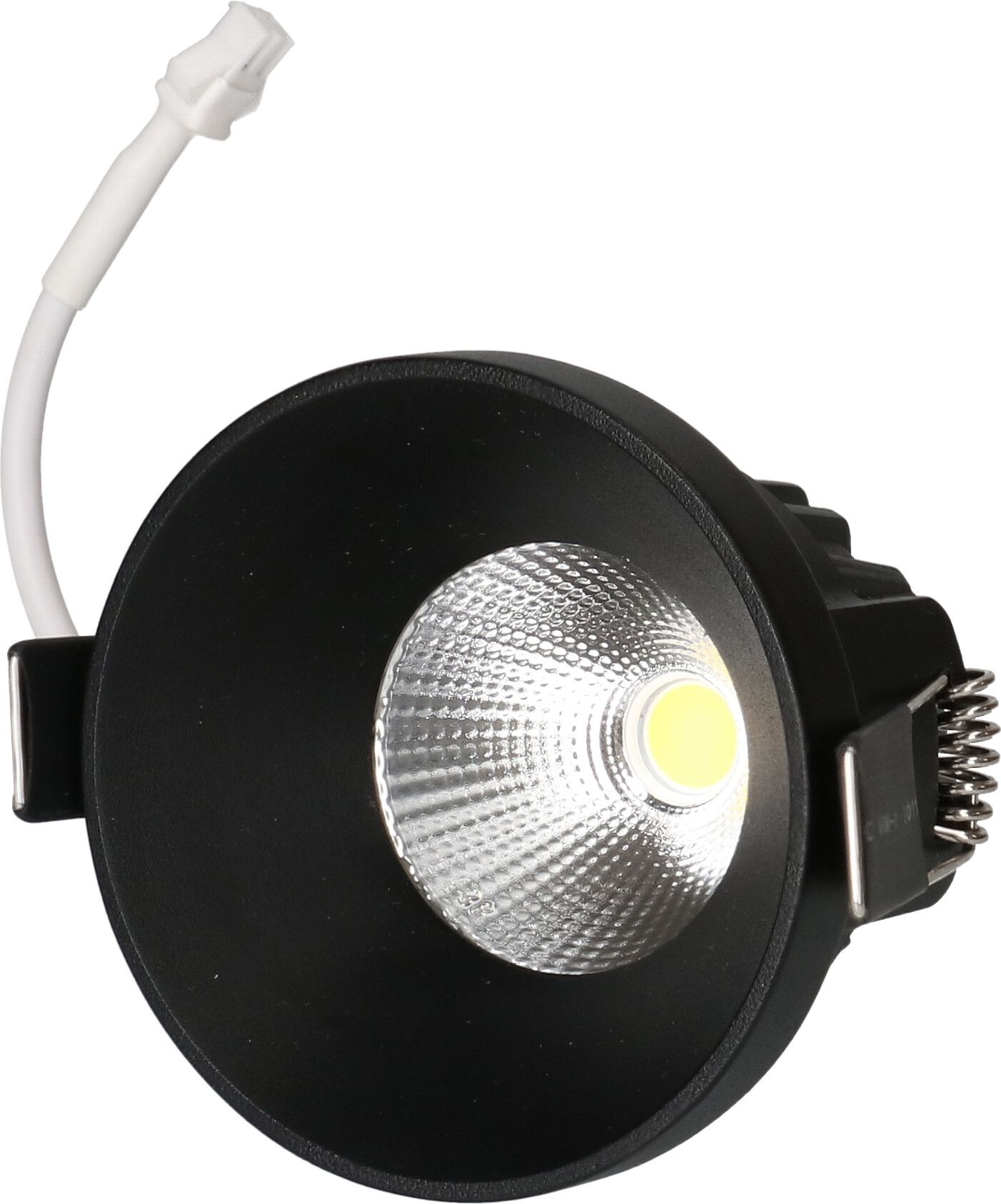 spot encastré à LED ATMA 68 noir 3000K 660lm 32°