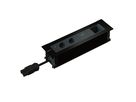 INTRO2.0 bloc multiprise noir 2x type 13 1x USB-C 60W 1x vide