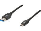 USB 3.1 Adapterkabel 1m schwarz