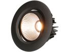 LED-Einbauspot "AXO" DALI schwarz matt, 3000K, 960lm, 38°