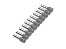 Isolierte Aderendhülse Bandware 2.5mm² x 8mm grau