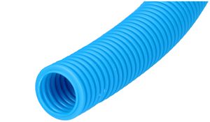 tubo elettrico ondulato M32 L=25m blu