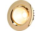 LED-Einbauspot "AXO" DALI gold, 2700K, 830lm, 38°
