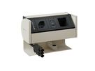 PRISMA bloc multiprise blanc 1x type 13 1x USB-A/C 1x vide