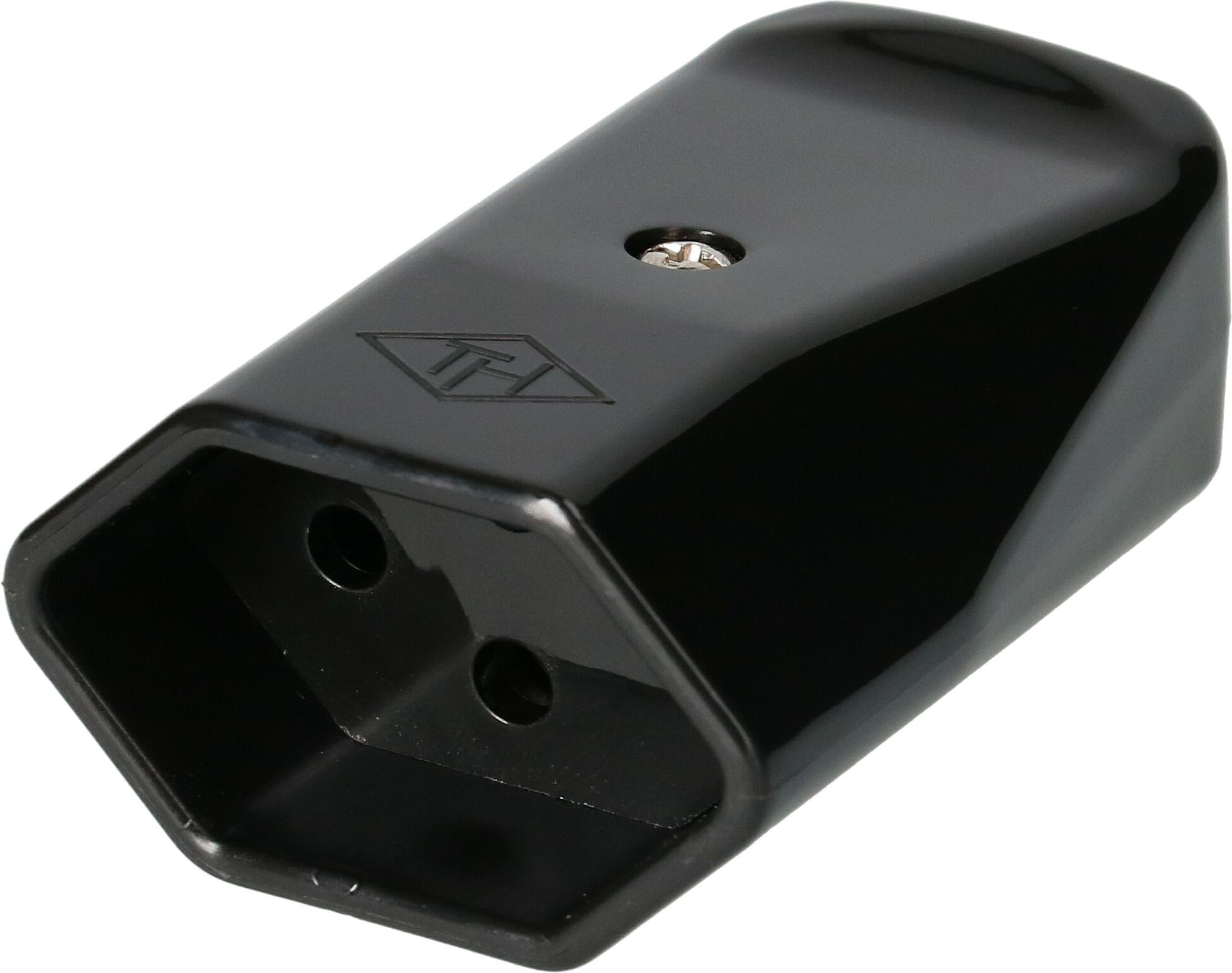 Prise TH type 13 3-pôles noir pour diamètre du câble 6.0-8.5mm