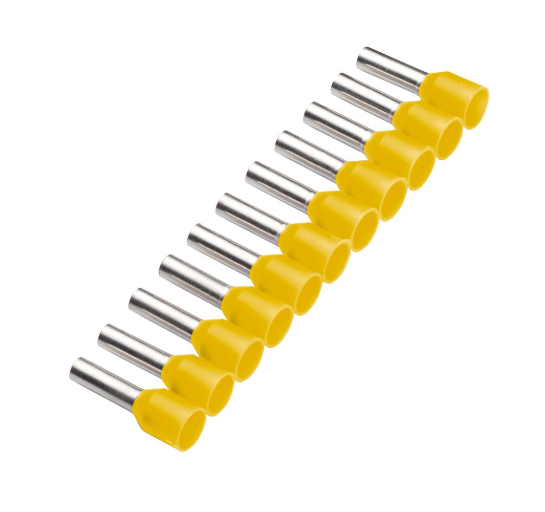 Isolierte Aderendhülse Bandware 1.0mm² x 8mm gelb