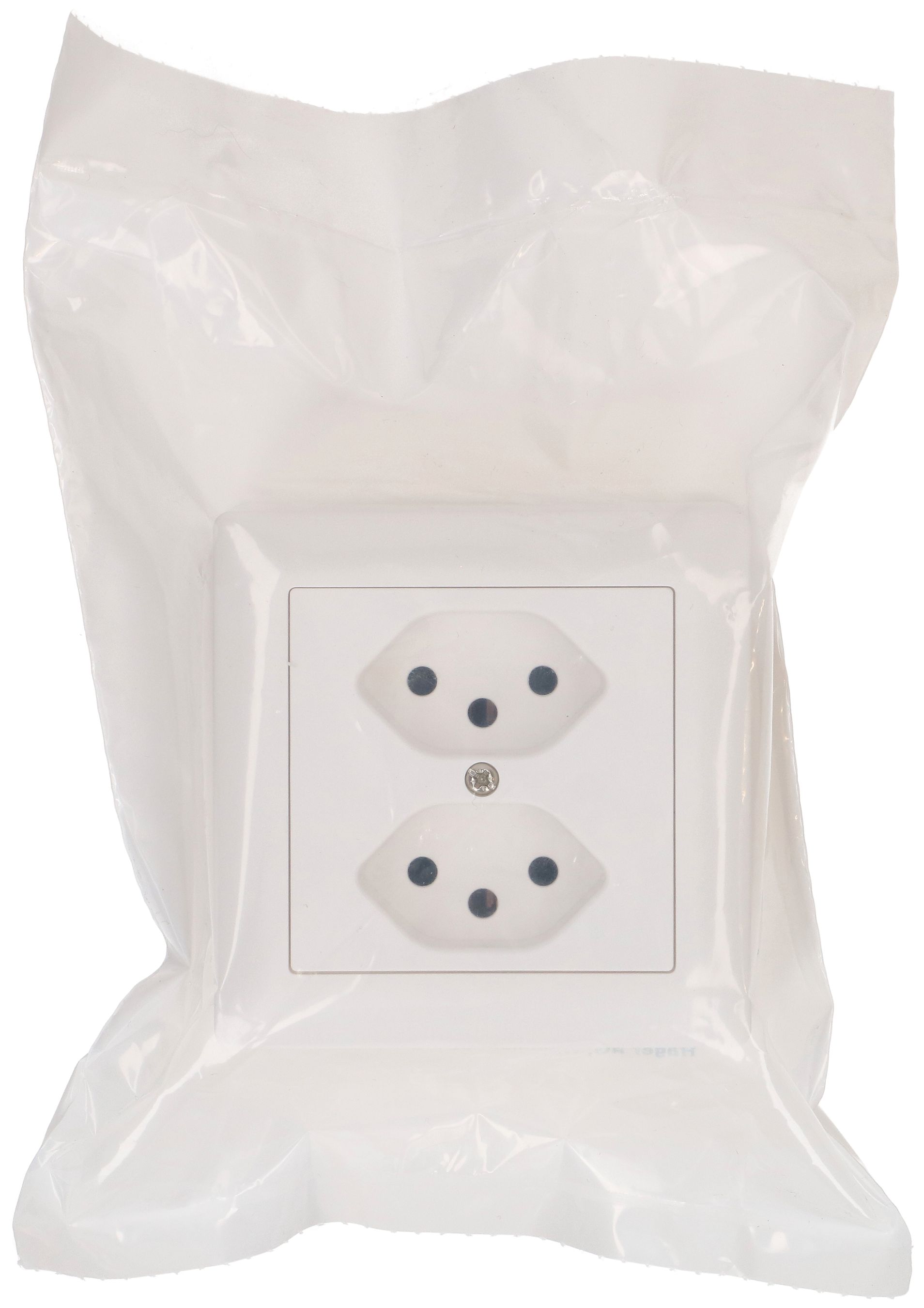 Steckdose 2x Typ 13 AP BS Kallysto weiss