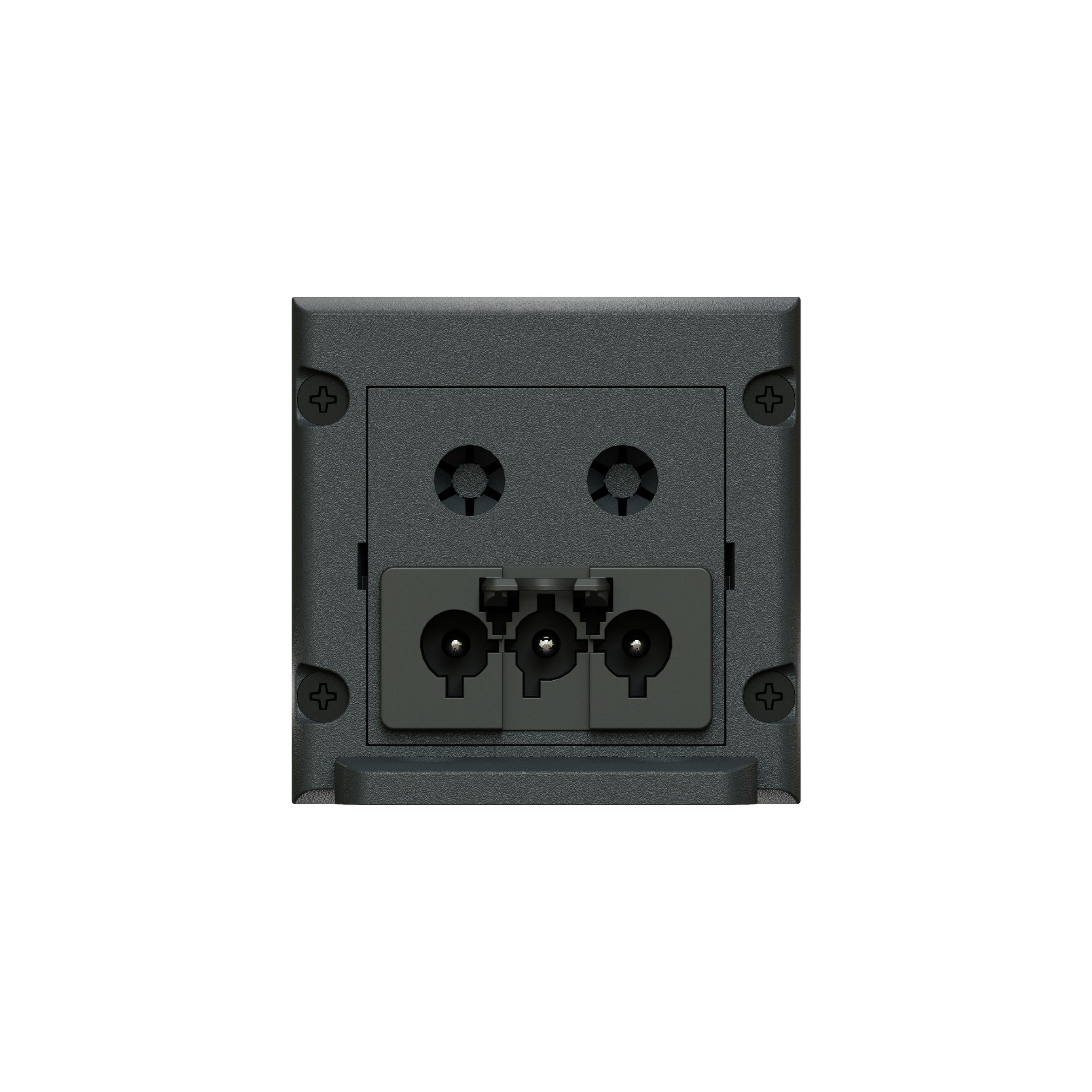 CUBO Steckdoseneinheit schwarz 3x Typ 13 2x USB-C 36W