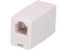 Presa doppio per telefono RJ11 bianco