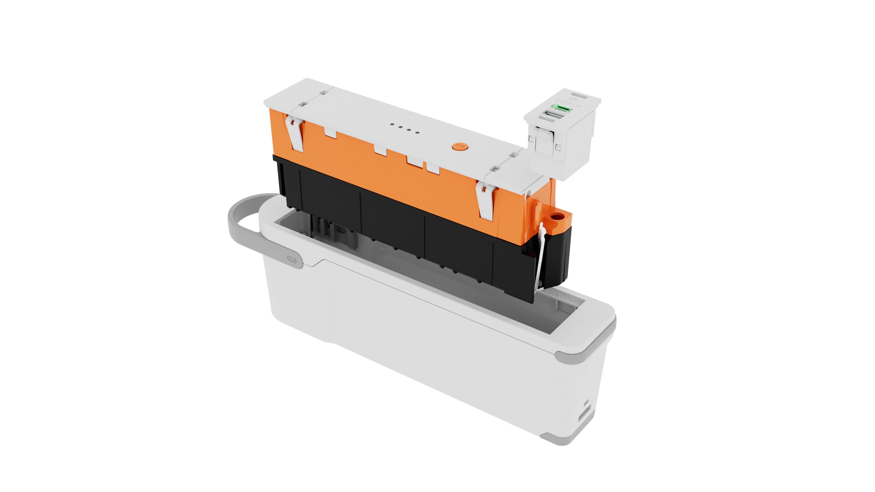 LIBERTY Qikpac Carry mit 2x USB-C 75W weiss