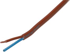 TDLF-Kabel H03VVH2-F2X0.75 braun