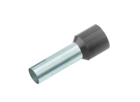 Cosse tubulaire à sertir isolée 0.75mm²/6mm gris DIN 46228