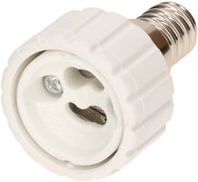 Adaptor Socket E14 to GU10 / Colour: white