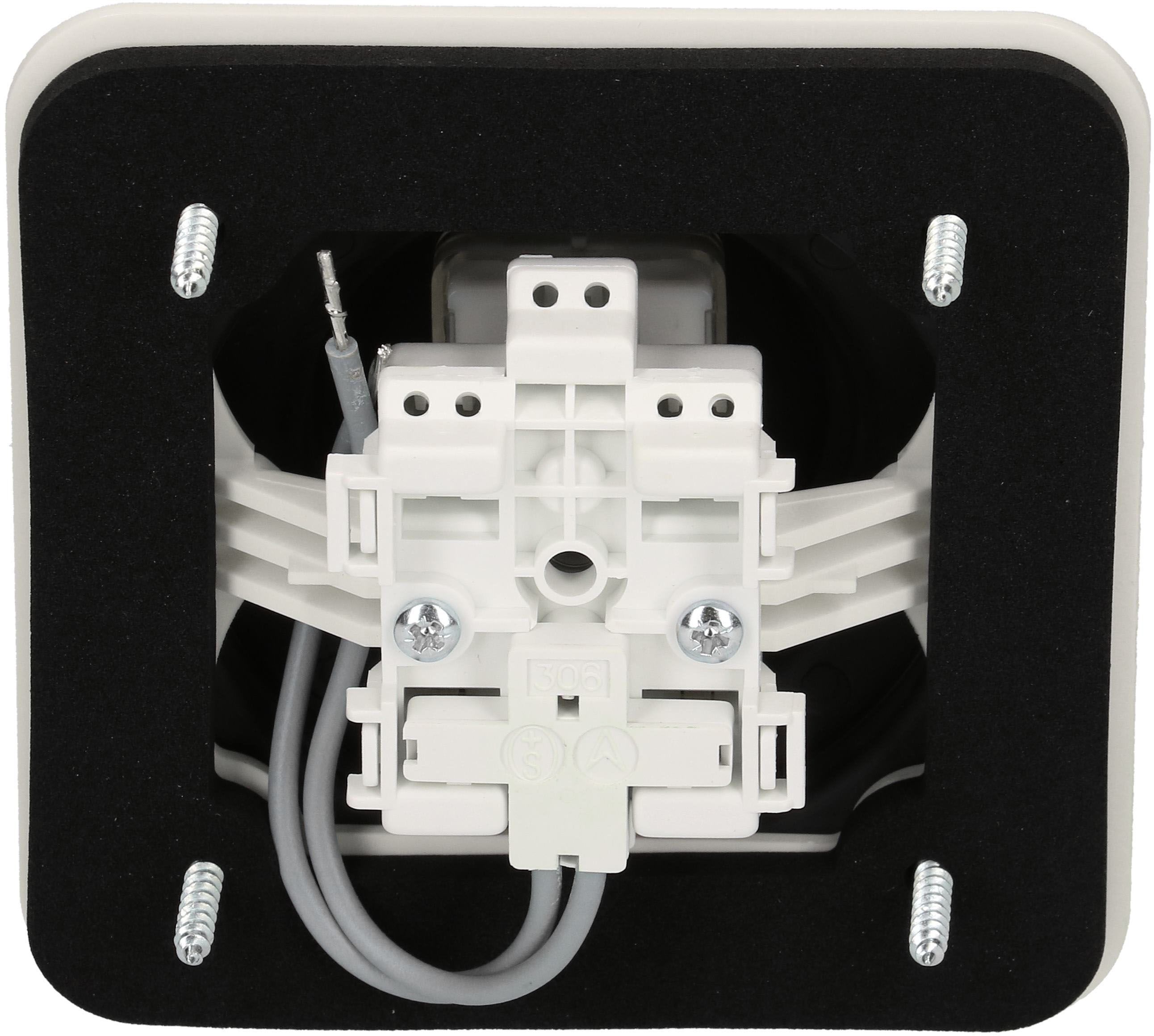 interrupteur à pous. schéma 3 illu. ta.1x1 ENC Mica Nass IP54 bc